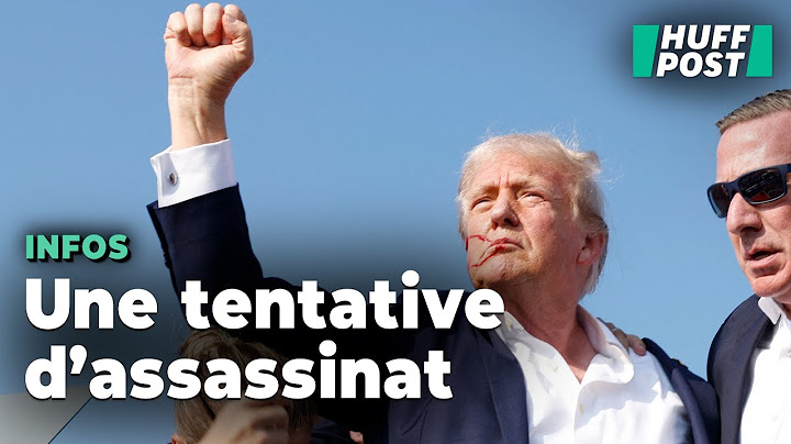Donald Trump victime d’une tentative d’assassinat