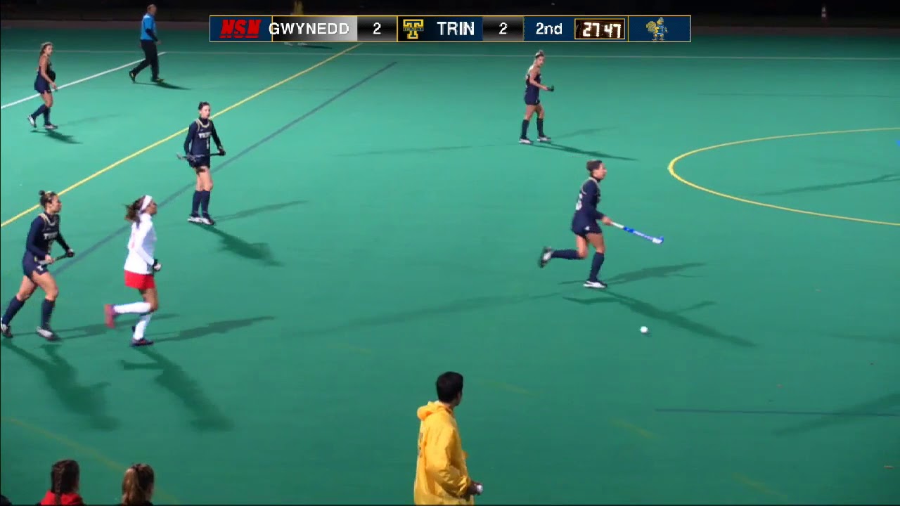1st Round NCAA D-III Field Hockey: Gwynedd Mercy University Griffins vs. Trinity College Bantams