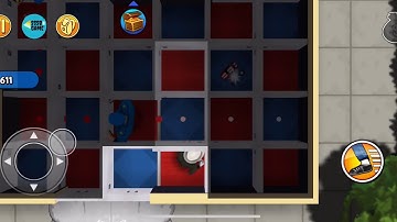 Robbery Bob: CHAPTER 8 - BONUS Level 5 , 100% iOS/Android Walkthrough