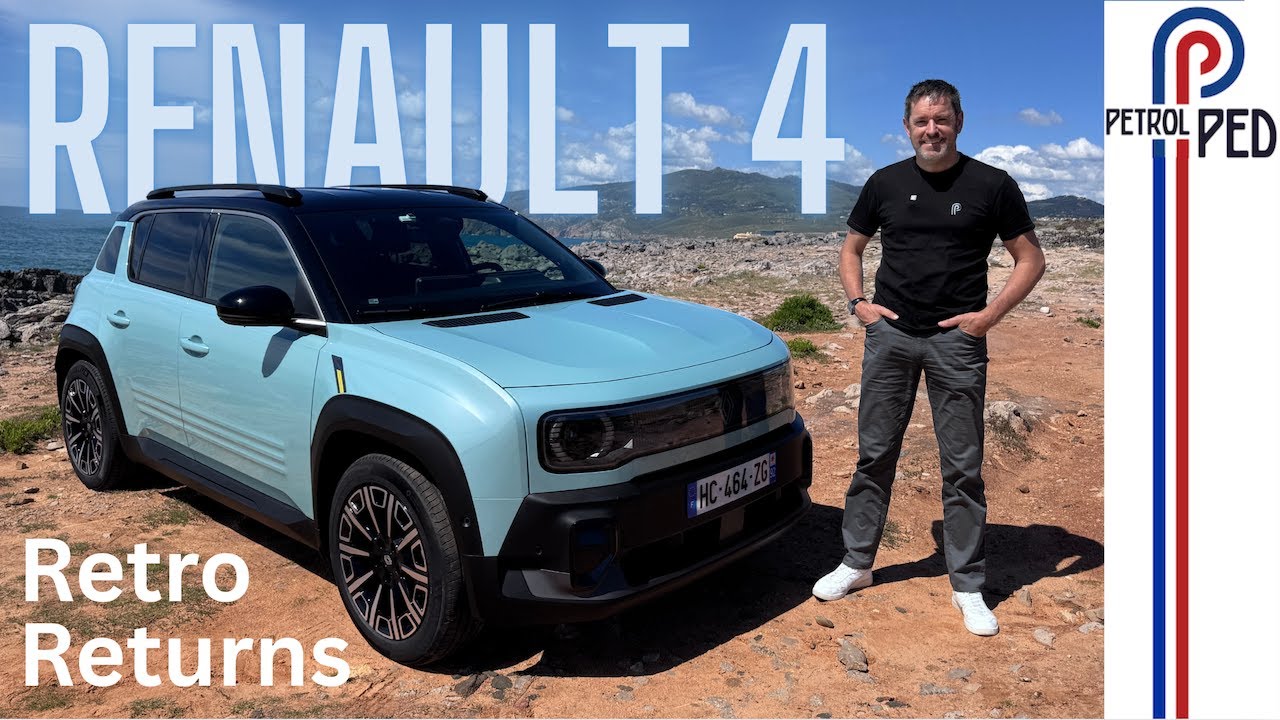 Video till Första provkörningarna av nya Renault 4