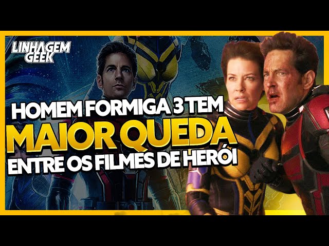 Homem-Formiga 3 recebe nota decepcionante no CinemaScore