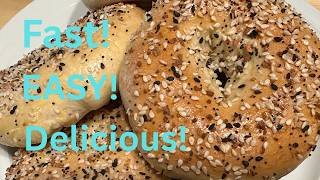 Making Homemade Bagels While Awaiting the Storm.  They Are Easier Than You Think!