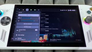 Volume Up and Down on ASUS ROG XBOX Ally 7 in. Touchscreen Handheld Gaming Computer, AMD Ryzen Z2 A