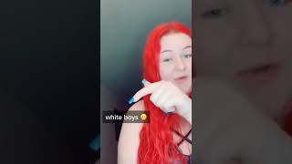 white girl rejected by every race | funny tiktok