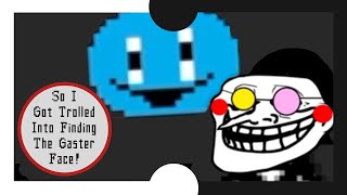 How I Got Trolled into Finding the Creepy Gaster/Flowey Face in Deltarune: Chapter 2...