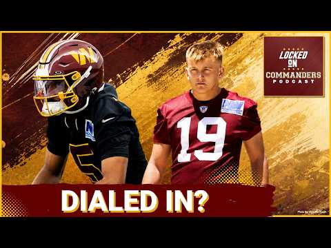 19 OF 22: Jayden Daniels Delivers Cleanest Commanders Camp Chart