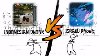 Indonesian Phonk vs Israel Phonk || Epic Battle