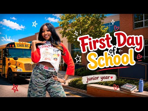 KARISSA'S FIRST DAY OF SCHOOL AS A JUNIOR IN HIGH SCHOOL