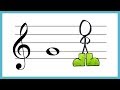 The treble clef stave and pitch