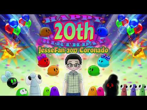 Happy 20th Birthday To Me JesseFan 2017 Coronado SPECIAL GIFT POSTER