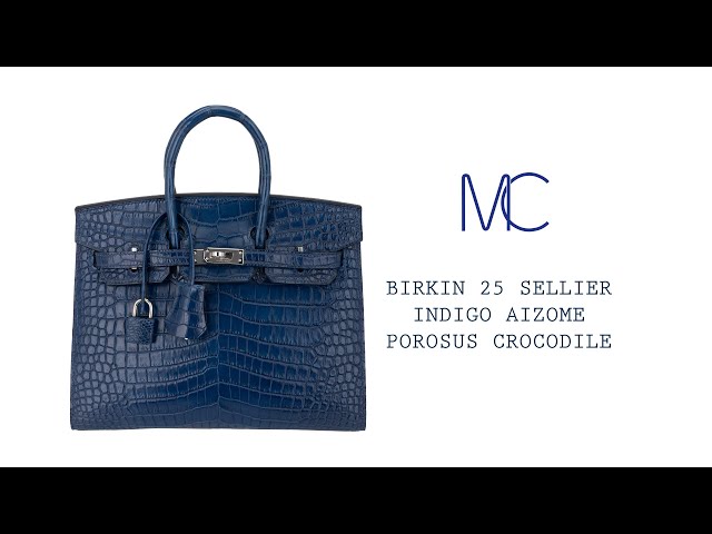 Hermes unboxing: I scored a Birkin 25 Novillo Leather Deep Blue