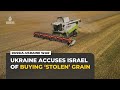 Ukraine accuses Israel of buying ‘stolen’ grain from Russian-occupied territories