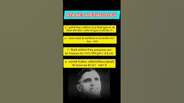 Ugc Net Archaeology|v.Imp Questions Answer|Archaeological Point