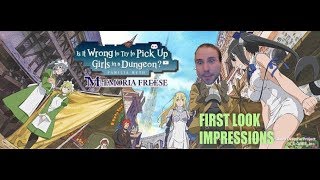 NEW WAIFU GAME?!?! Danmachi Memoria Freese: FIRST LOOK & IMPRESSIONS!! screenshot 3