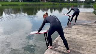 Dockstart Synchron am Werdersee 29 Mai 2024🏄🏻‍♂️😀Pumpfoil Crew Werdersee