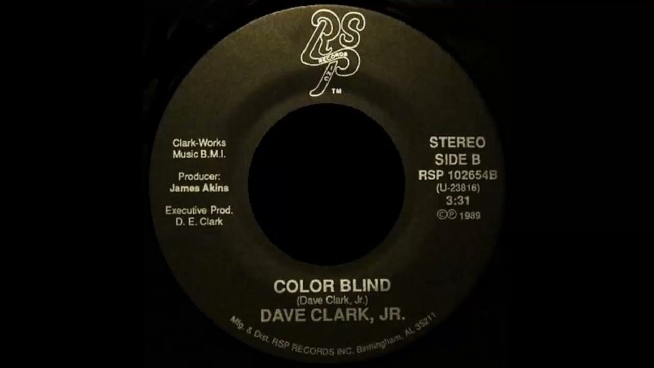 dave clark , jr. - color blind - YouTube