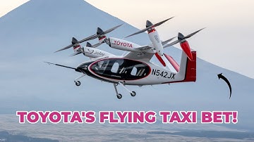Toyota Joins the Air Taxi Race - Joby Aviation