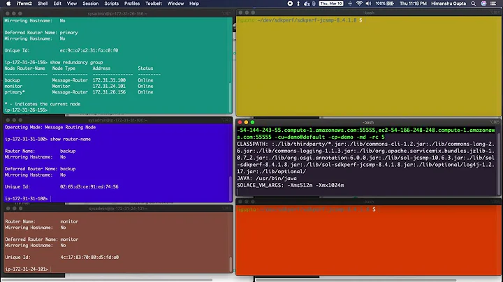 Solace PubSub+ Demo: High Availability (HA) failover