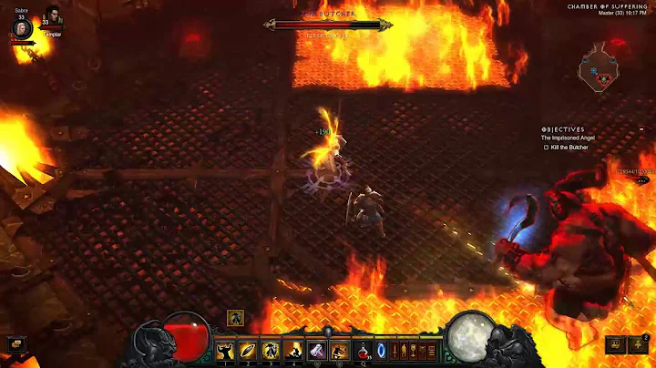 Diablo III - Crusader vs Butcher - Master