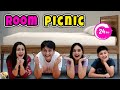 Room picnic  24 hours in room  family comedy challenge  aayu and pihu show