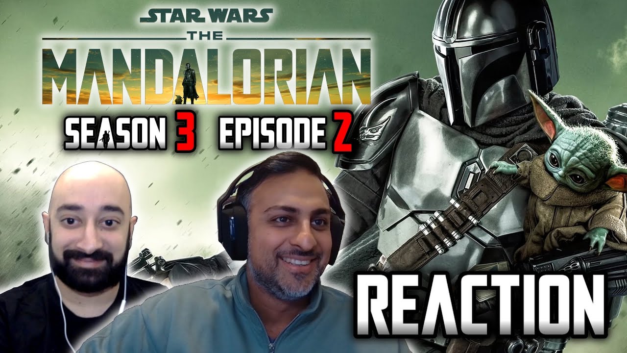 WHAT WAS THAT CREATURE ? ! The Mandalorian - S3 - Episode 2 - The Mines of Mandalore - REACTION
