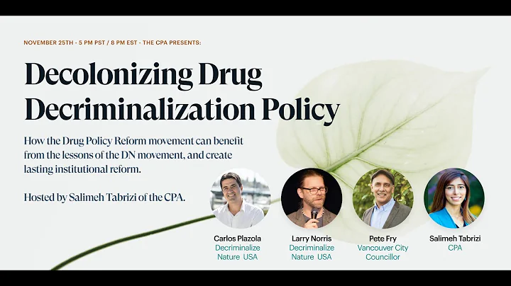 Decolonizing Drug Decriminalizatio...  Policy