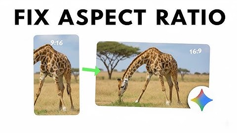 How to FIX Gemini Aspect Ratio AND Generate 16:9 Landscape Images