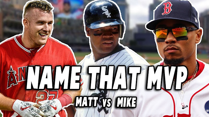 NAME THAT MLB MVP! w/Mike and Matt (feat. Legodoran)