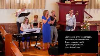 Video thumbnail of "Jezus Overwinnaar door Muziekteam Hervormde Gemeente van Enter"