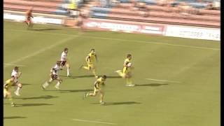 Brent Grose try Warrington v Widnes 2005