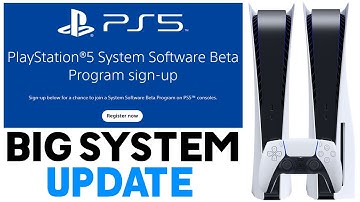 NEW PS5 System Beta UPDATE Sign-Ups Live Now - Big Update Coming?! + Easier Way to Buy a PS5