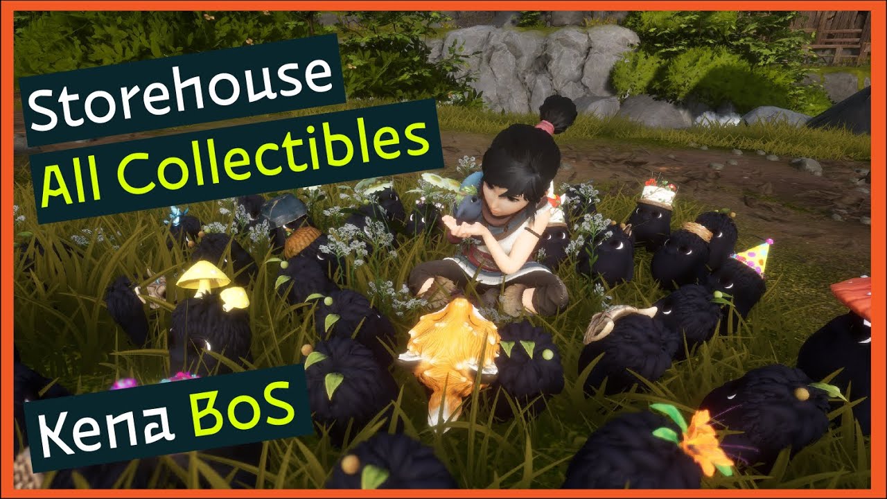 Storehouse - All Collectibles (Rot, Hats, Spirit Mail) - Kena: BoS