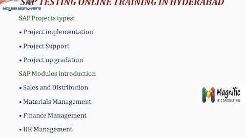 Sap Testing  ONLINE TRAINING CLASS By   Real Time Experts