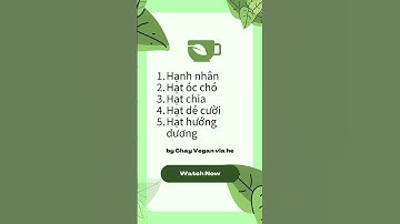 Top 5 loại hạt tốt cho sức khỏe não bộ và trí nhớ #shorts