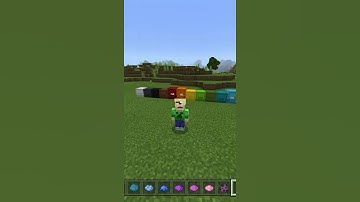 Colored Shulkers?! How to make them #shorts [bedrock]