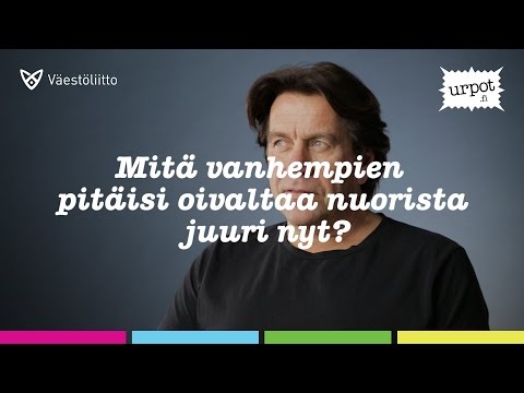 Mikko Kuustonen: Mitä nuorten vanhempien pitäisi oivaltaa nuorista juuri nyt?