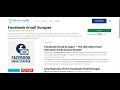 Facebook Email Scraper- DataScrapify