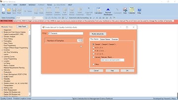 Pengaplikasian Quality Control pada POM QM