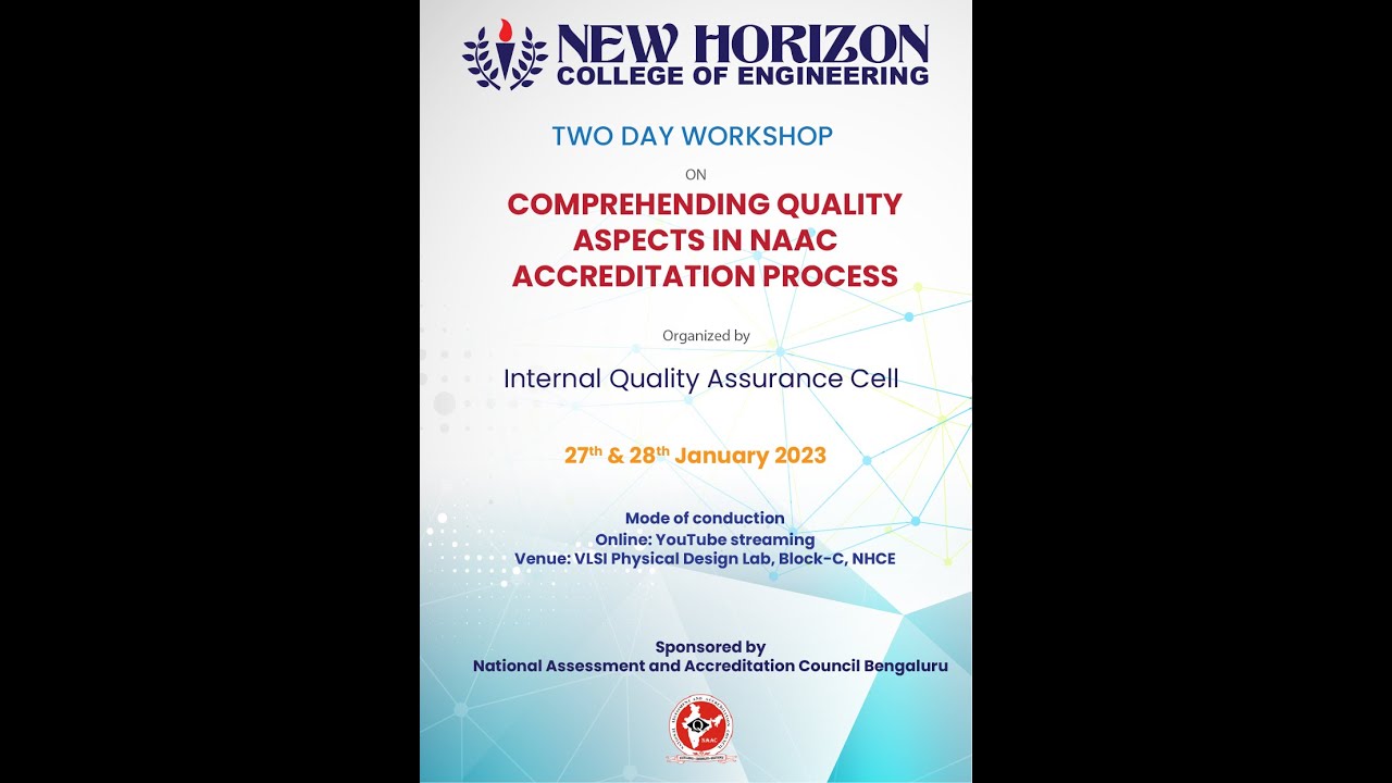 Two Day Workshop on “Comprehending Quality Aspects in NAAC ...