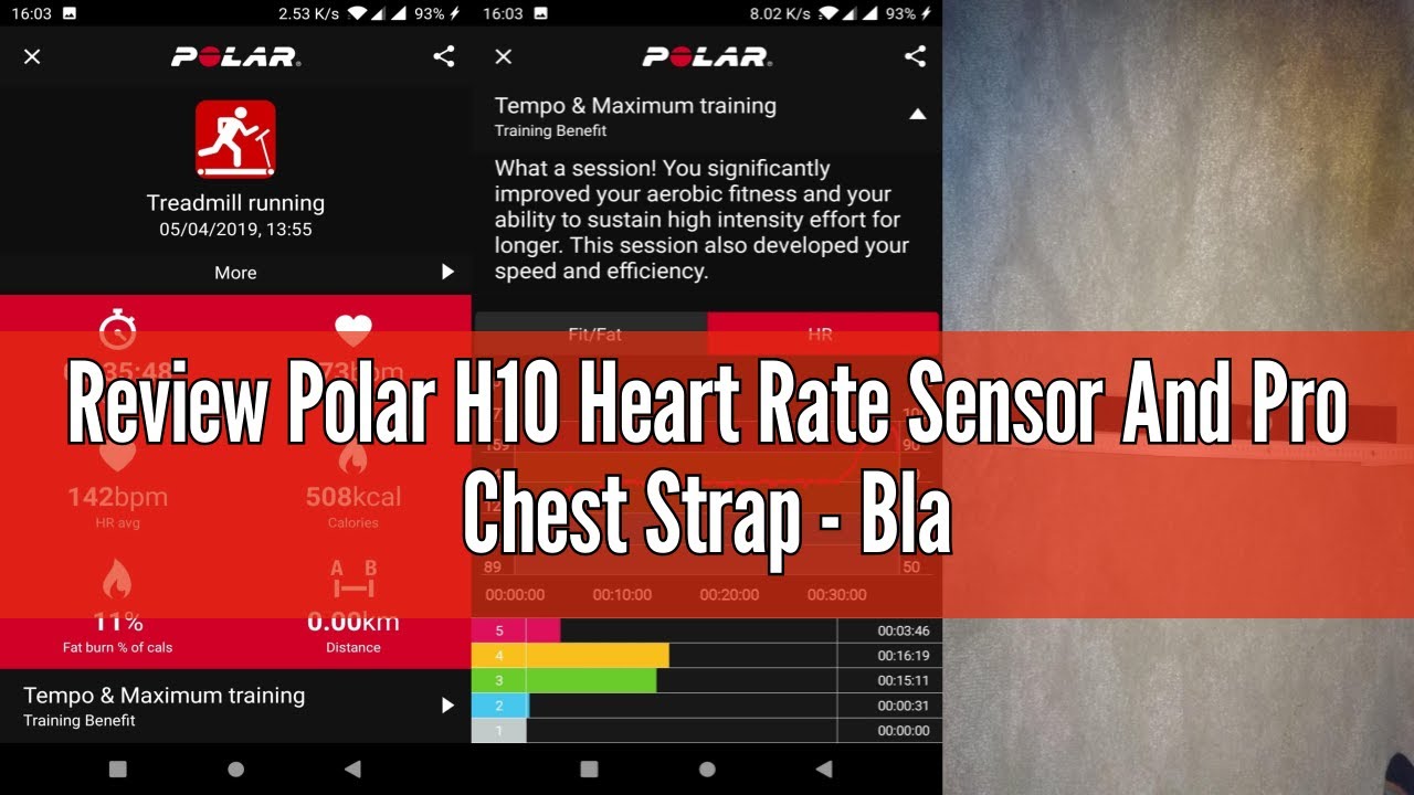 Review Polar H10 Heart Rate Sensor And Pro Chest Strap - Black, Medium ...