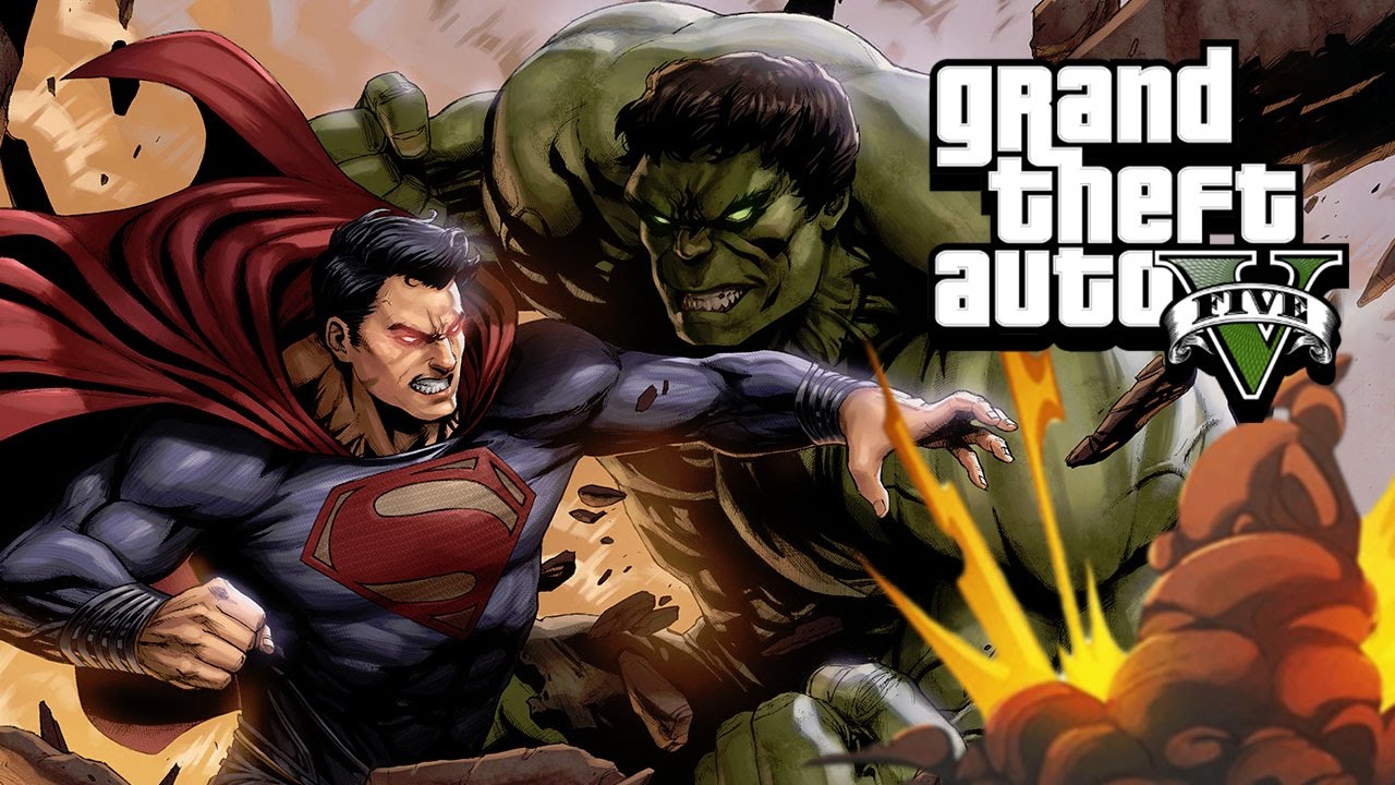 youtube gta 5 superman mod