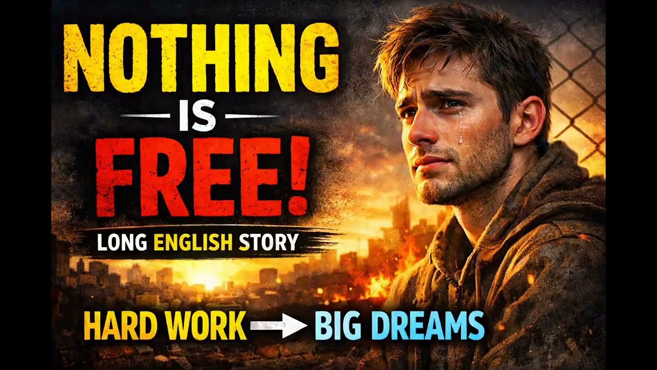 Nothing Is Free | A Long Motivational English Story for Listening Practice 