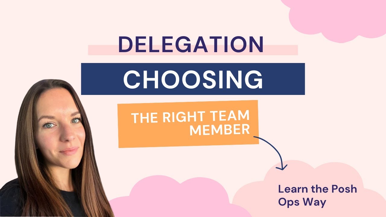 How to choose which team member to delegate to! - YouTube