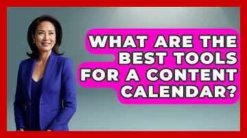 What Are The Best Tools For A Content Calendar? - Video And Design Saas Solution