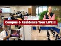 Columbia International College (CIC) Campus & Residences Virtual Tour LIVE from Hamilton, Canada