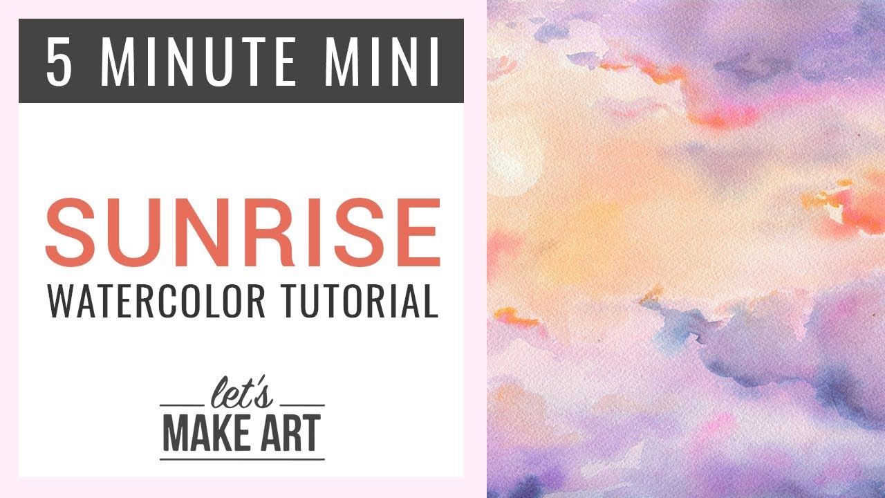 watercolor brands How To Paint A Stunning Watercolor Sunrise