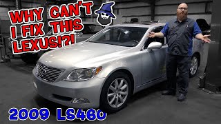 Why can't the CAR WIZARD fix this 2009 Lexus LS460?