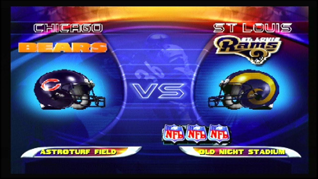 NFL Blitz Special Edition (N64) Bears vs Rams YouTube