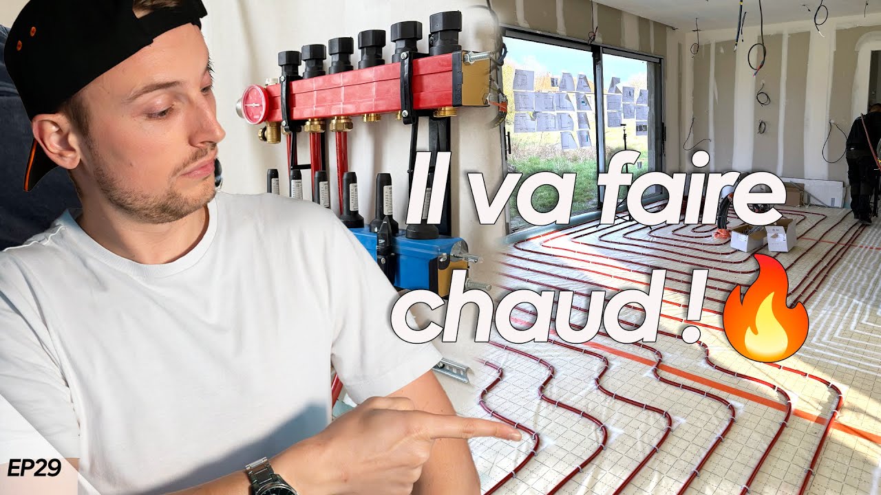Comment installer un PLANCHER CHAUFFANT ? Facile ! - EP29 - La Maison VPI