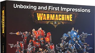 Warmachine Two Player Box Set (Khador and Cygnar) Unboxing and First impressions